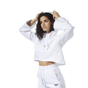 Reebok Classic Vector Kapuzenpullover Damen - Weiß - DE 623-FIV